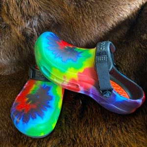 Crocs Bistro Pro LiteRide Graphic Clog - Tie Dye